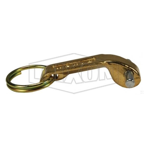 Cam and Groove Handle, Brass, Domestic